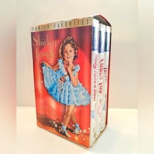 Vtg Shirley Temple VHS Tapes